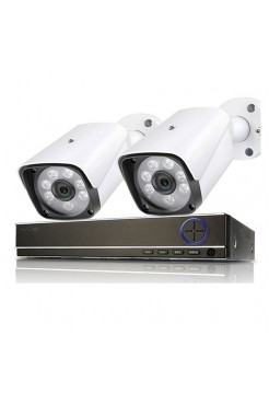 Готовый комплект видеонаблюдения Ivue AHD 2 Mpx для дачи на 2 камеры IVUE-2MP AHD-B2