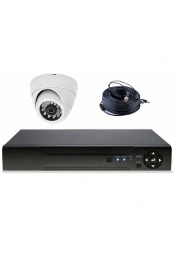 Комплект видеонаблюдения PS-link AHD 2Мп KIT-A201HD 1 камера для помещения 2992