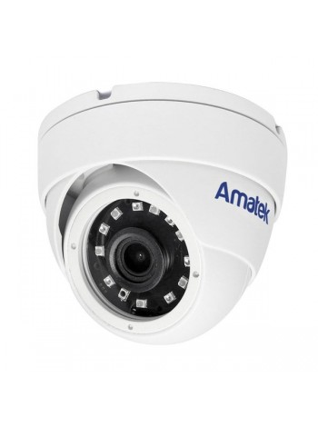 Купольная вандалозащищенная IP видеокамера Amatek AC-IDV502MX 2.8 mm 5Мп 7000665