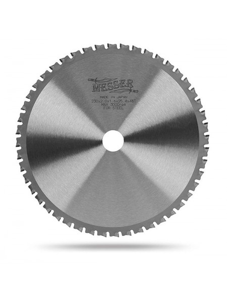 Диск пильный по стали (230х25.4 мм) MESSER 10-40-231