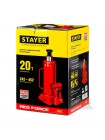 Гидравлический бутылочный домкрат STAYER RED FORCE 20т 43160-20