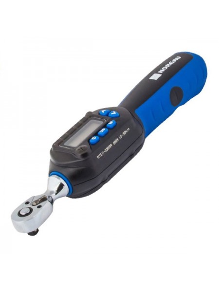 Динамометрический электронный ключ 1/4" 30Нм NTE11-030RR NORGAU 051130031