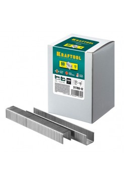 Закаленные скобы для степлера Kraftool тип 80 10 мм 5000шт 31780-10