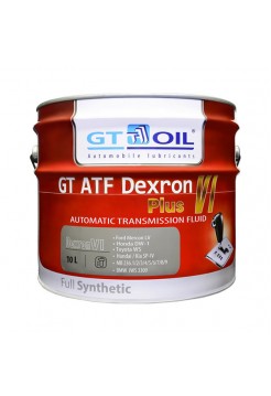 Масло ATF Dexron VI Plus, 10 л GT OIL 8809059408643