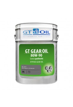 Масло Gear Oil, SAE 80W-90, API GL-4, 20 л GT OIL 8809059407097