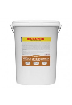 Огнезащитная краска для древесины NEOMID 25 кг Н-ОгнКраска/3в1-25