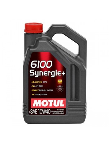 Моторное масло 6100 Synergie+ 10W40 4 л MOTUL 109463