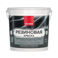 Резиновая краска NEOMID Голубой 7 кг Н-КраскаРез-7-Гол