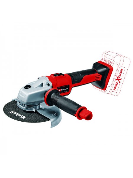 Аккумуляторная угловая шлифмашина Einhell PXC TE-AG 18-150 Li BL-Solo 4431144