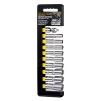 Набор удлиненных торцевых головок 1/4 SuperLock 10шт Berger BG BG2033