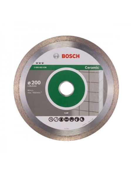 Диск алмазный Bosch Bf Ceramic 200х25.4 мм 2.608.602.636