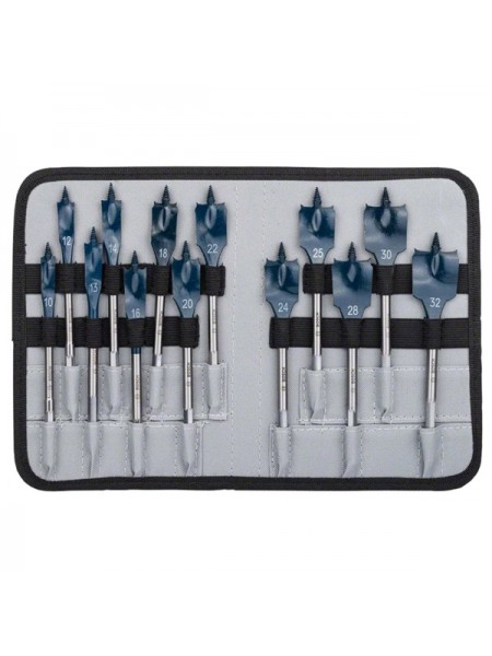 Набор из 13 перовых сверл 10-32 мм Self Cut Speed Bosch 2608587010
