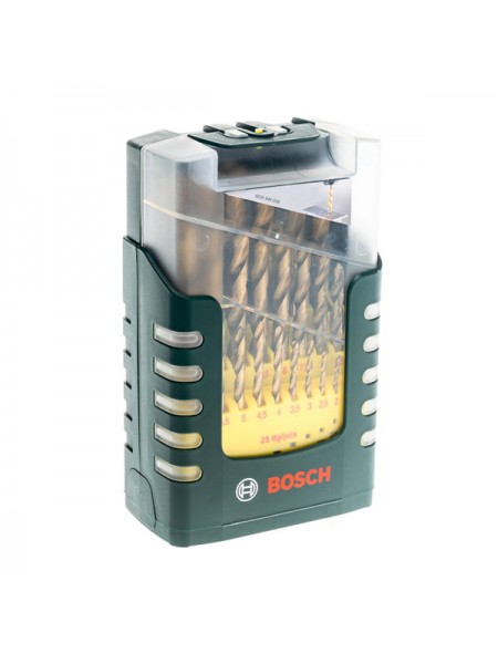 Набор сверл по металлу HSS-TiN (1-13 мм; 25 шт.) Bosch 2607017154