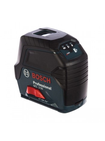 Лазерный нивелир Bosch GCL 2-50 + RM1 + BM3 + LR6 + кейс 0.601.066.F01