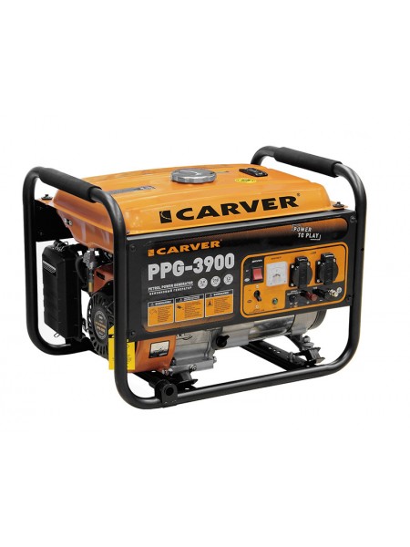 Электрогенератор бензиновый Carver PPG 3900