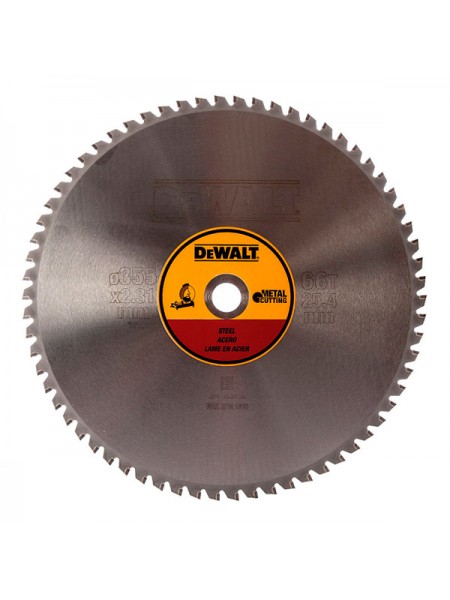 Пильный диск по стали (355х25.4 мм; 90 TCG) Dewalt DT1927