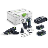 Аккумуляторный строительный шуруповёрт DURADRIVE DWC 18-2500 HPC 4,0 I-Plus