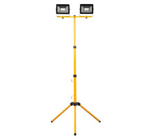 Прожектор на штативе Feron LL-503 2*50W 6400К 220V черный IP65 29568