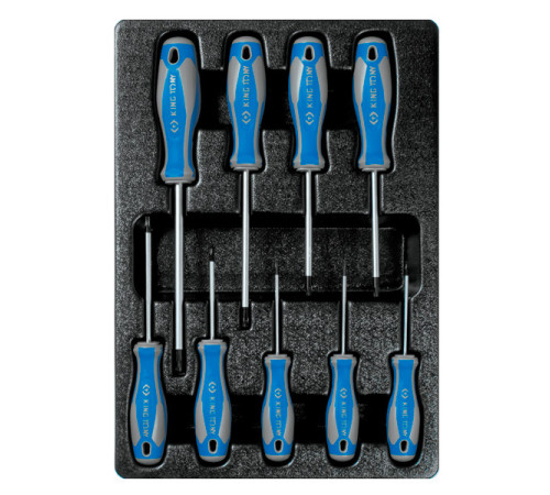 Набор отверток TORX, ложемент, 9 предметов KING TONY 9-31909pr