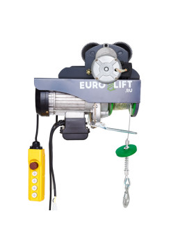 Электрическая передвижная таль EURO-LIFT KX 1000 00002841 (12 м/6 м, 500кг/1000кг, 220В)