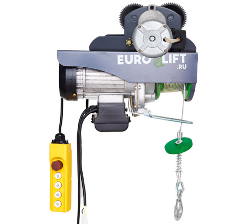 Электрическая передвижная таль EURO-LIFT KX 1000 00002841 (12 м/6 м, 500кг/1000кг, 220В)