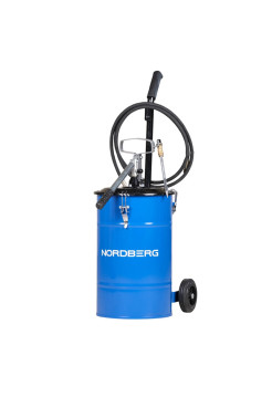 Установка для раздачи густой смазки NORDBERG ручная, 25 л N5025