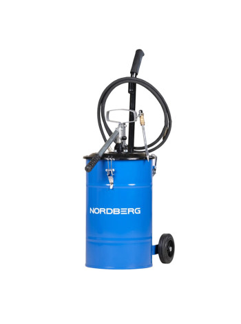 Установка для раздачи густой смазки NORDBERG ручная, 25 л N5025