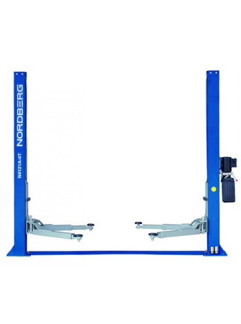 2х-стоечный подъемник NORDBERG N4121A-4T 220V 4 т, асимметричный ЦБ-00009456