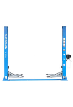2х-стоечный подъемник NORDBERG N4120B-4T_380V 4 т, синий ЦБ-00008011