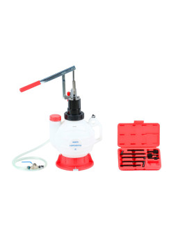 Установка для заливки масла в АКПП NORDBERG ручная, с переходниками, 7,5 л N4007K