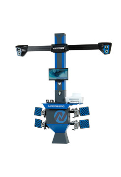 Четырехкамерный стенд сход-развал NORDBERG 3D модель C804