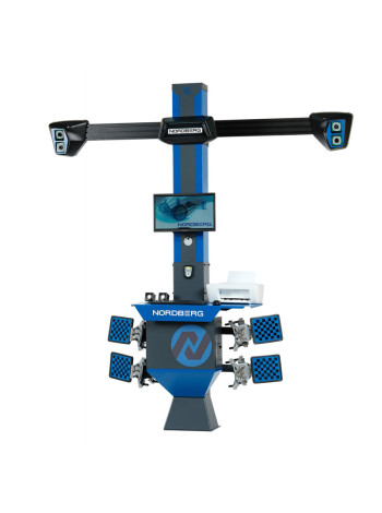 Четырехкамерный стенд сход-развал NORDBERG 3D модель C804