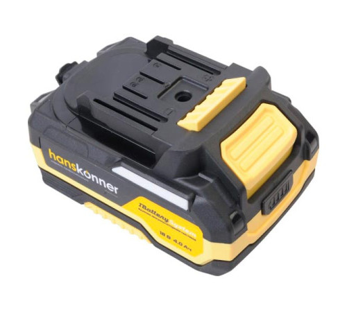 Аккумулятор Hanskonner 18 В, 1BatterySystem, 4.0 Ач HBP2004