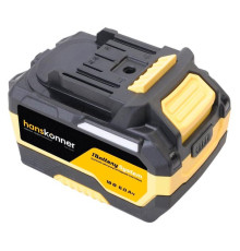 Аккумулятор Hanskonner 18 В, 1BatterySystem, 6.0 Ач HBP2006