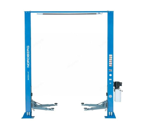 Подъемник NORDBERG 380 V, 2х стоечный, 4 т, с верхней синхронизацией N4121H-4T_380
