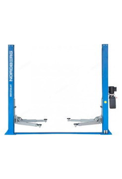 Подъемник NORDBERG 2-стоечный, 4 т, асимметричный, 380 В N4121A-4T_380