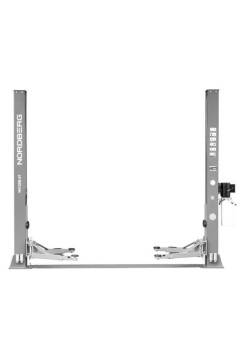 Подъемник NORDBERG 220V 2х стоечный 4т (серый) N4120B-4G_220