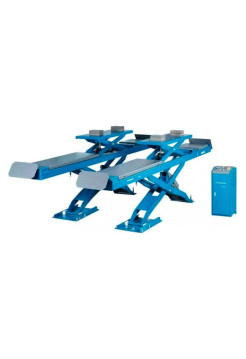 Подъемник ножничный NORDBERG для сход-развала, 4.5т, 380В, 2 уровня, синий N635-4,5B_380