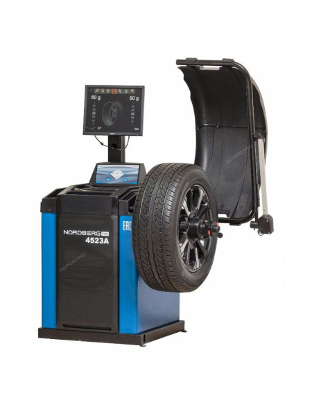 Балансировочный станок с дисплеем 220 В, автомат NORDBERG 4523A