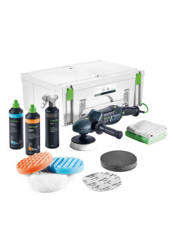 Ротационная полировальная машинка SHINEX RAP 150-21 FE-Set Wood