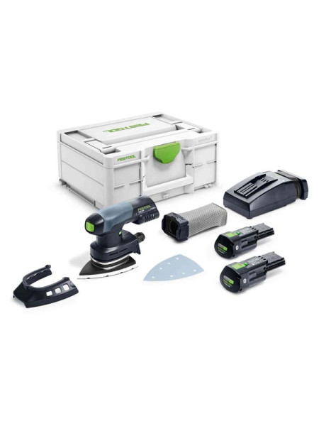 Аккумуляторная дельтавидная шлифовальная машинка DTSC 400 3,1 I-Plus