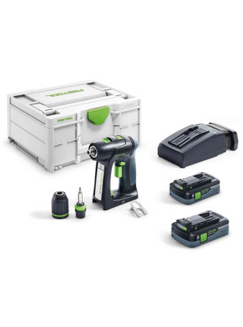 Аккумуляторная дрель-шуруповёрт FESTOOL C 18 HPC 4,0 I-Plus