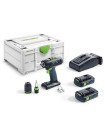 Аккумуляторная дрель-шуруповерт FESTOOL T 18+3 C 3,1-Plus