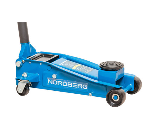 Домкрат подкатной, г/п 2,5 тонны NORDBERG ECO N32025L
