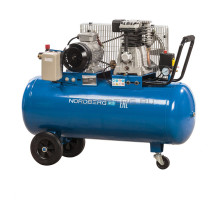 Компрессор поршневой с ременным приводом, объем 100л NORDBERG ECO NCE100/400