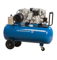 Компрессор поршневой с ременным приводом, объем 100л NORDBERG ECO NCE100/520