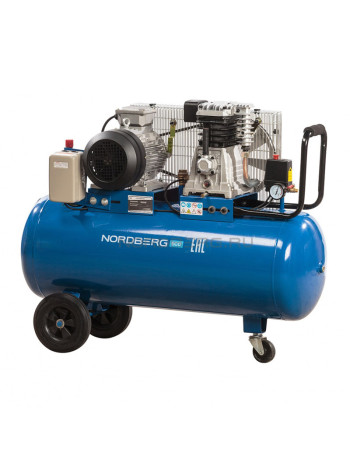 Компрессор поршневой с ременным приводом, объем 100л NORDBERG ECO NCE100/520