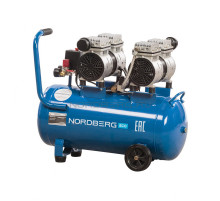 Компрессор поршневой безмаслянный, объем 50л NORDBERG ECO NCEO50/210