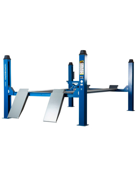 Подъемник четырехстоечный, c траверсой г/п 4,5 т NORDBERG 4445J