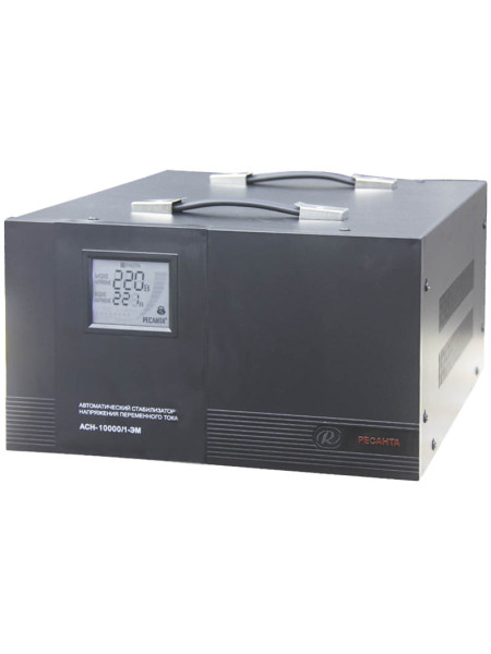 Однофазный стабилизатор напряжения Ресанта АСН 10000/1-ЭМ